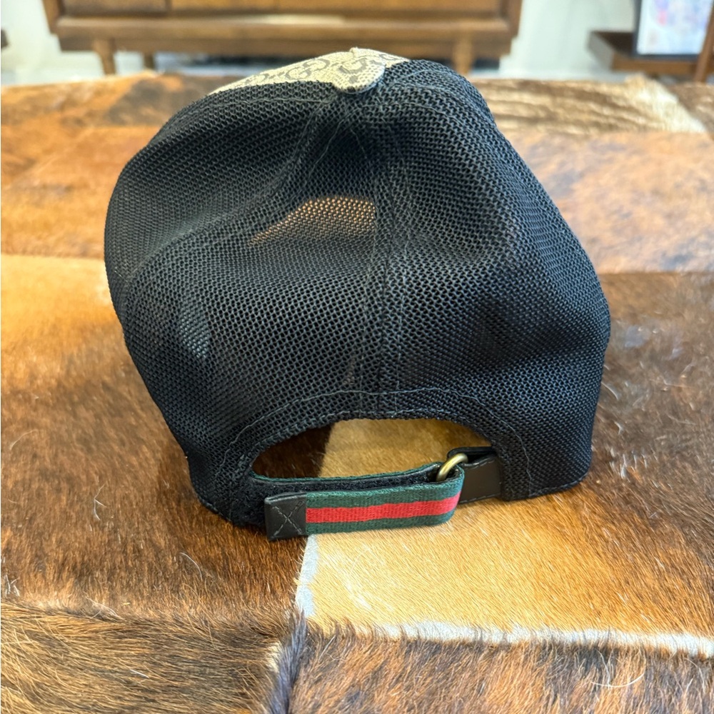 Gucci King Snake Coated Canvas Trucker Hat - Picture 4 of 6